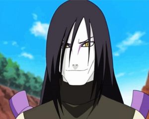 Naruto Manga Orochimaru Paint by numbers