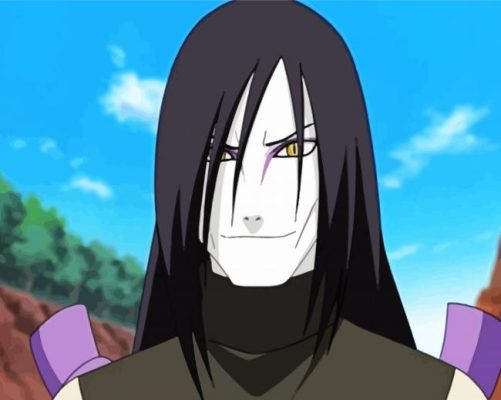 Naruto Manga Orochimaru Paint by numbers