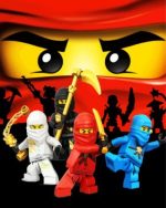 Ninjago Animation paint by numbers