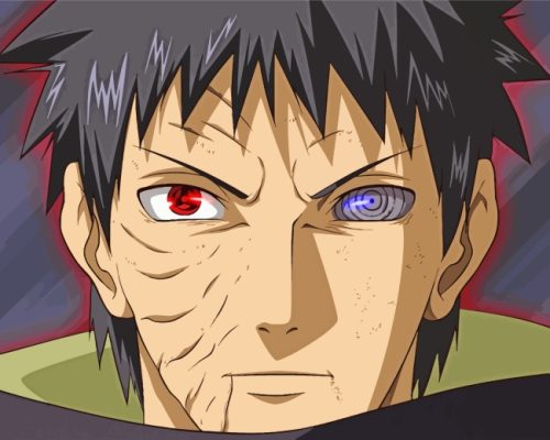 Obito Naruto Anime Paint by numbers