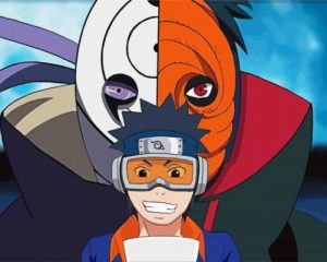 Obito Naruto paint by numbers
