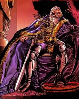 Odin King Paint by numbers