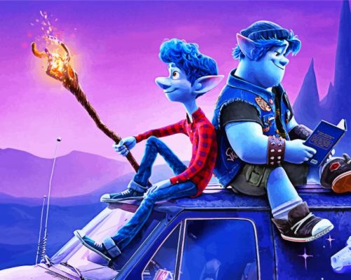 Onward Ian Lightfoot And Barley Paint by numbers