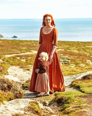 Poldark Movie paint by number