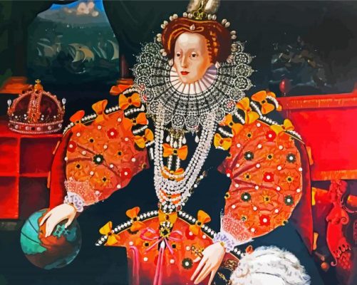 Qeen Elizabeth 1 paint by numbers