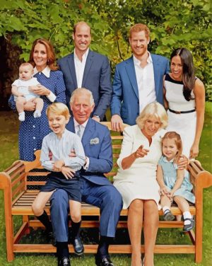 Royals paint by numbers