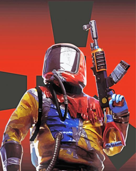 Rust Lord paint by numbers