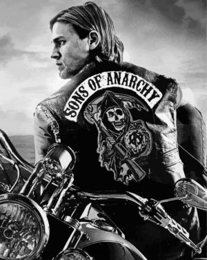 Sons Of Anarchy Jax Teller paint by numbers