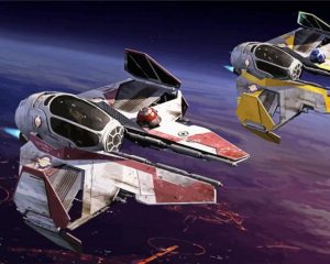 Star Wars Ships paint by numbers