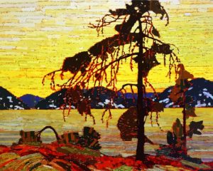 The Jack Pine Tom Thomson paint by numbers