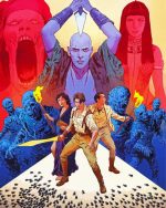 The Mummy Art Paint by numbers