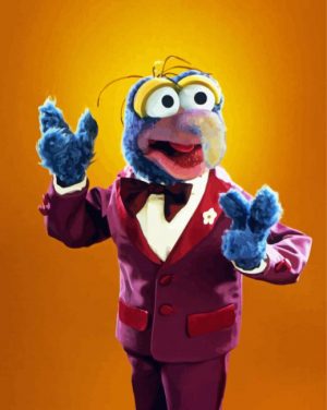 The Muppet Gonzo Paint By NumbersMuppet Elmo Cartoon Paint By Numbers