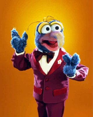 The Muppet Gonzo Paint By NumbersMuppet Elmo Cartoon Paint By Numbers