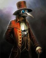 The Plague Doctor Paint by numbers
