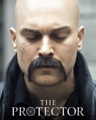 The Protector Serie Poster paint by numbers