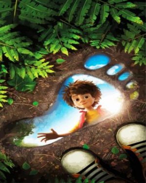 Bigfoot Son paint by numbers