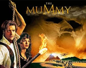 The Mummy Film Poster paint by numbers