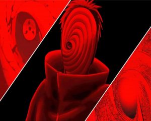 Tobi spiral face character paint by number