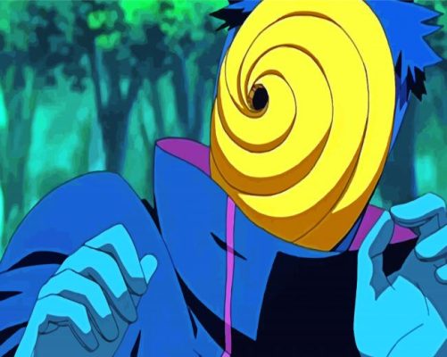 Tobi spiral face paint by numbers