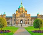 Vancouver British Columbia Parliament paint by numbers
