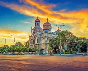 Varna streets paint by number