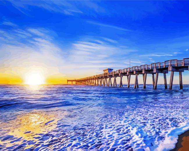 Venice Beach paint by numbers