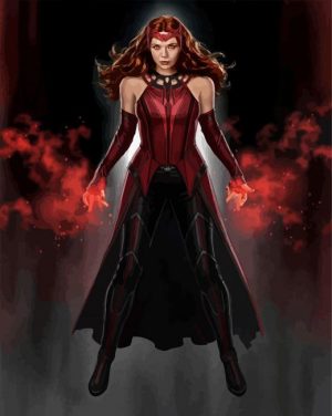 Wanda Hero Paint by number