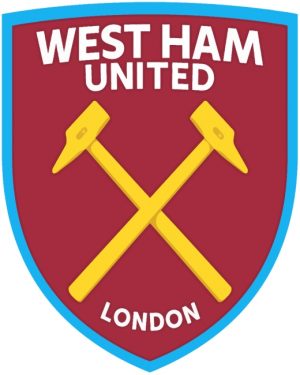 West Ham Logo paint by numbers