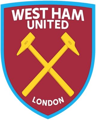 West Ham Logo paint by numbers
