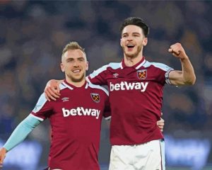 West Ham paint by numbers