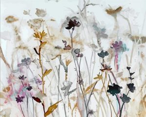 Wildflower Mist paint by numbers