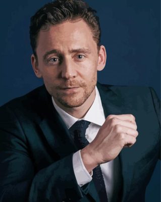 ThTom Hiddleston Paint by numbers