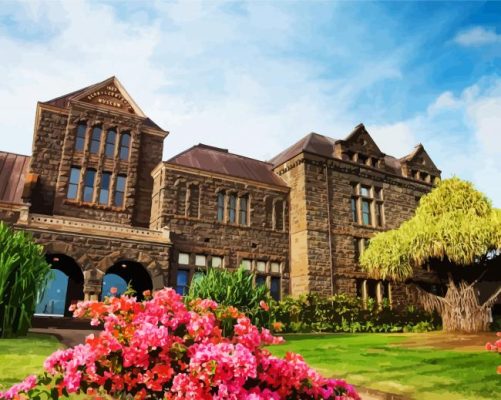 Bishop Museum Oahu Hawaii Paint by numbers