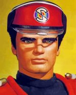 Aesthetic Captain Scarlet Paint by number