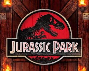 Aesthetic Jurassic Park Paint By Number