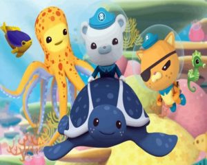 Aesthetic Octonaut Animation Paint by numbers