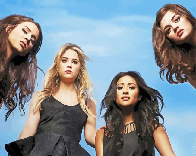 Pretty Little Liars Paint by numbers