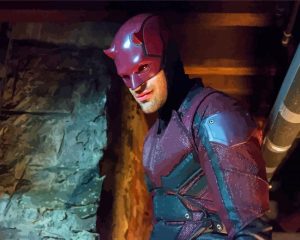 AeAesthetic Daredevil Marvel sthetic Daredevil Marvel paint by numbers