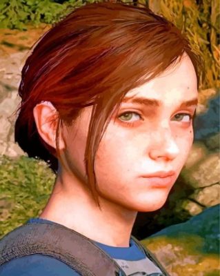 Beautiful Ellie paint by numbers