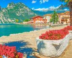 Aesthetic Lake Garda paint by numbers