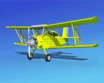 Bi Plane Crop Duster Paint by numbers