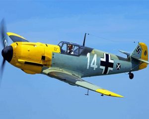 Bi Plane Paint by numbers