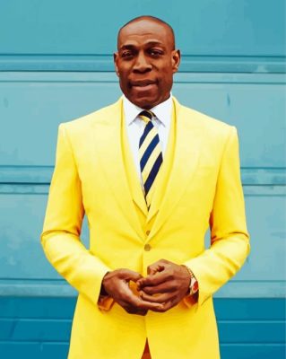 classy Frank bruno paint by numbers