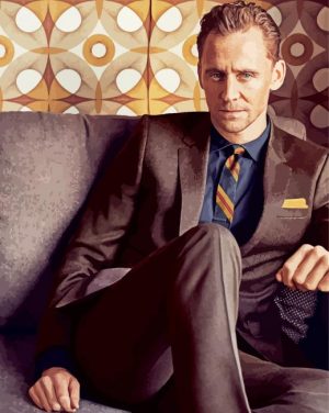 Classy Tom Hiddleston Paint by numbers