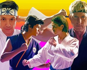 Cobra Kai Illustration paint by numbers
