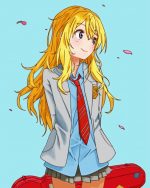 Cute Kaori Miyazono Paint by number