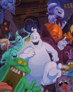 Ghostbusters Poster paint by numbers