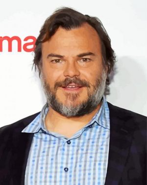 jack black actor paint by numbers