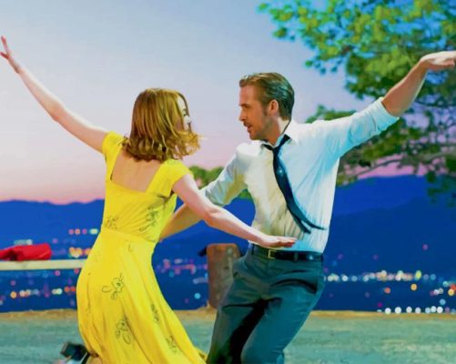 La La Land Movie paint by numbers