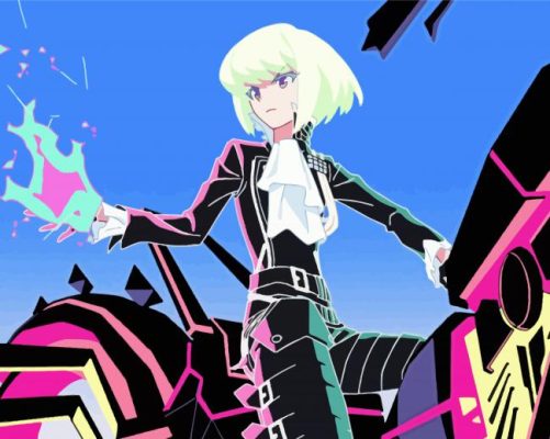 lio Fotia promare character paint by number